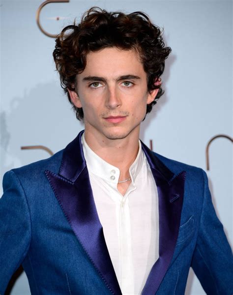 Timothée Chalamet is a shoo